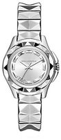 Thumbnail for your product : Karl Lagerfeld Paris Stainless Steel Watch with Pyramid Stud Bracelet