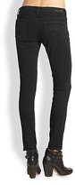 Thumbnail for your product : AG Adriano Goldschmied The Legging Ankle Skinny Jeans/Destroyed Black