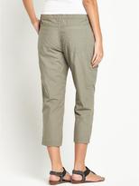 Thumbnail for your product : South Tall Crop Cargo Trousers