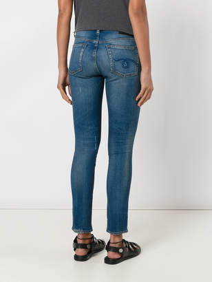 R 13 cropped 'Alison' jeans