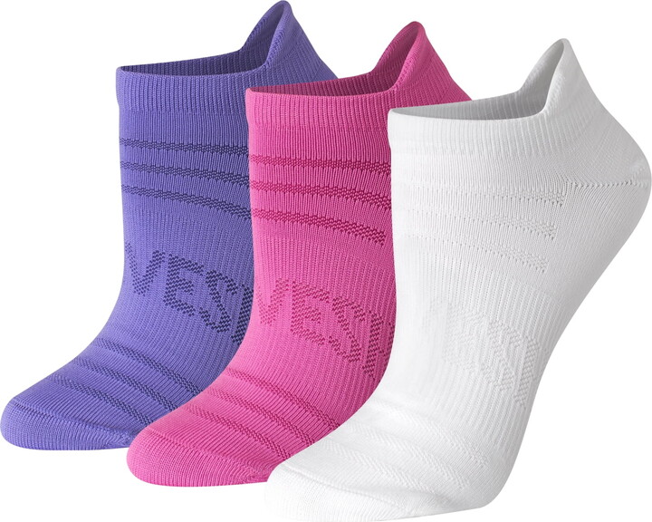 Hanes Moves Women No Show Sock with Tab, 3-Pack, Fits Shoe Size 5-9
