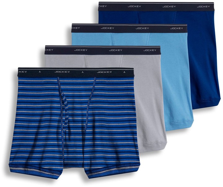 Jockey Men's 4pack Classic FullRise Boxer Briefs ShopStyle