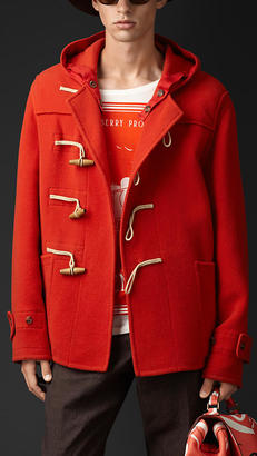 Burberry Double Cashmere Wool Duffle Jacket