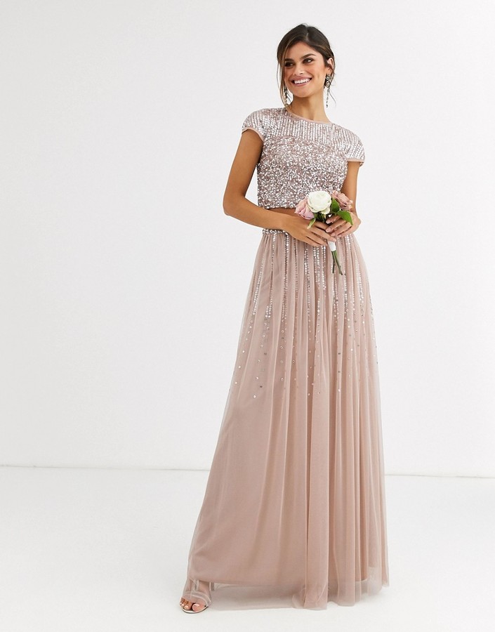 skirt and top bridesmaid dresses