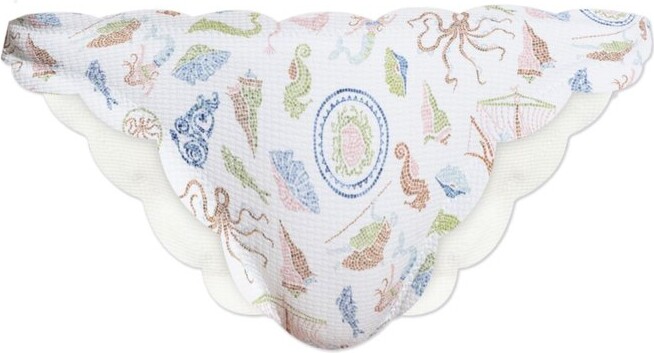 Marysia Swim Scalloped Swimsuit Bottoms