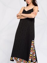Thumbnail for your product : Palm Angels x Missoni monogram-pattern slipdress