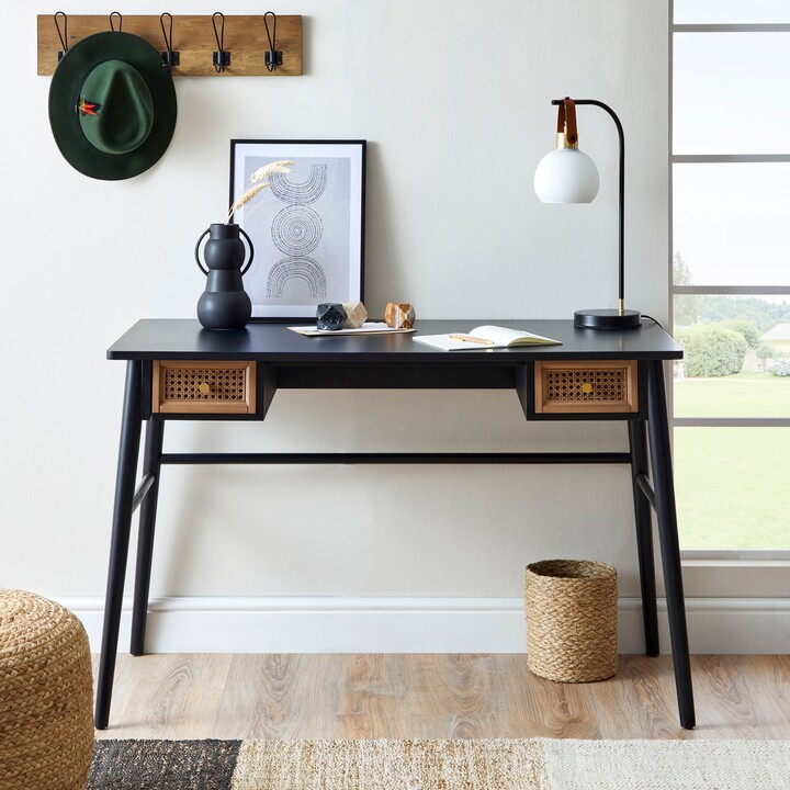 Dunelm Franco Desk Black ShopStyle