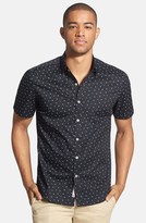 Thumbnail for your product : 7 Diamonds 'Unbreakable' Print Short Sleeve Woven Shirt