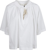 Thumbnail for your product : Jil Sander Ribbed Neck Blouse