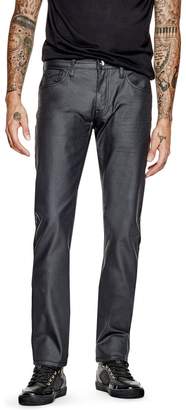 G by Guess Men's Bronan Coated Slim Jeans