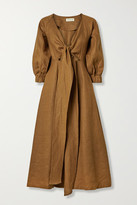nicholas red blossom maxi