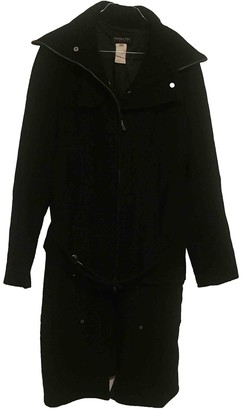 Patrizia Pepe Black Cotton Coat for Women