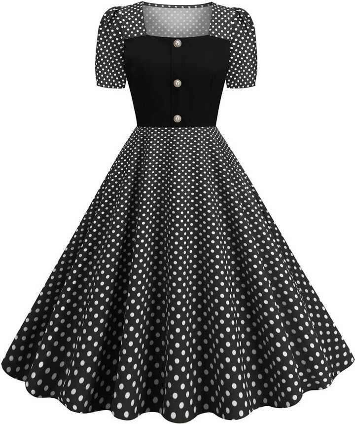 Odizli 1950s Dresses for Women UK Vintage Elegant 1940s 50s Style ...