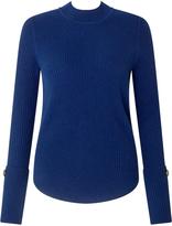 Thumbnail for your product : Jigsaw Cashmere Purser Button Cuff Jumper