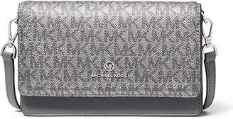 Michael Kors Womens Small Mini Phone Case Crossbody Bag Purse Shoulder  Vanilla 196163079349