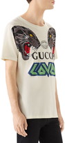 Thumbnail for your product : Gucci Tiger Print T-Shirt