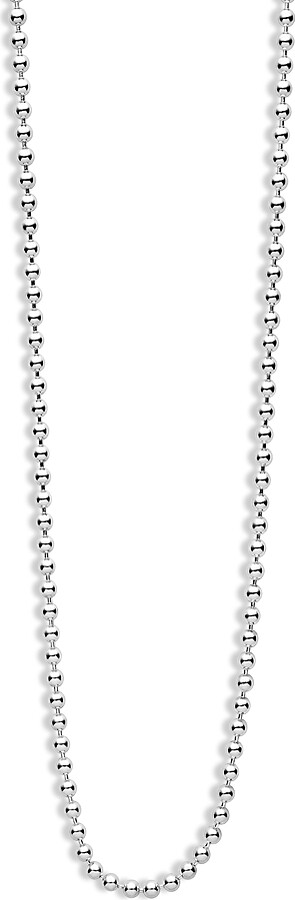 Lagos Men's Sterling Silver Anthem Ball Chain Necklace 20 - Exclusive
