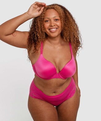 Women's Pink Plus Sized Lingerie