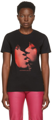 Mowalola Black Kiss Me T-Shirt