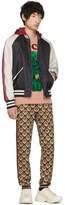 Thumbnail for your product : Gucci Brown Isometric G Lounge Pants