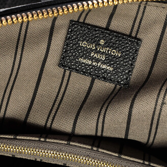 Black Louis Vuitton Monogram Empreinte Lumineuse PM Satchel