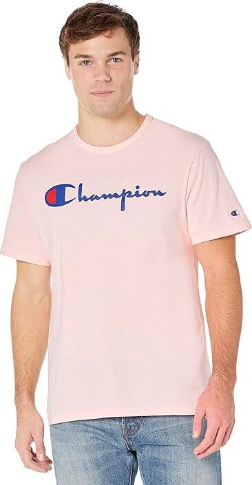 Champion Lightweight Sleeve Tee (Primer Pink) Clothing ShopStyle T-shirts