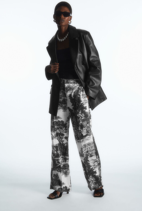 COS French Toile Linen Pants ShopStyle