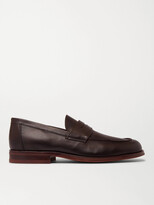 Thumbnail for your product : Loro Piana City Life Full-Grain Leather Loafers