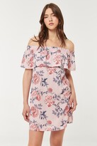 Thumbnail for your product : Ardene Off Shoulder Floral Dress