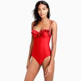 Thumbnail for your product : J.Crew Ruffle underwire one-piece swimsuit