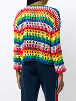Thumbnail for your product : Mira Mikati rainbow open hand crochet top