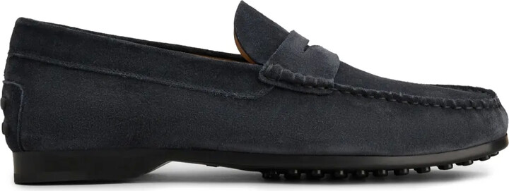 Tod's Gommino suede loafers