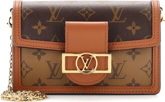Louis Vuitton Monogram Reverse Canvas Dauphine Wallet on Chain Louis Vuitton