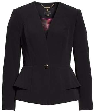 Ted Baker Fearnie Architectural Peplum Jacket
