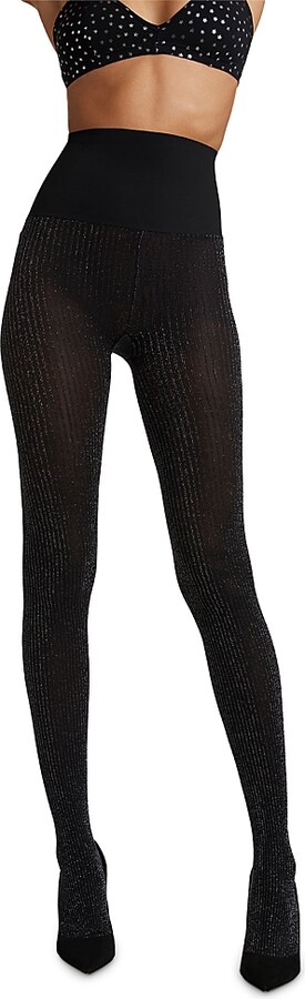 Commando Sparkle Rib Semi Opaque Tights