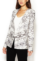 Thumbnail for your product : Narciso Rodriguez Silk Printed Jacket