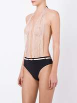 Thumbnail for your product : Maison Close 'La Caliere' draped thong body