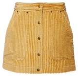 Thumbnail for your product : SAM. Land of Distraction Mini A-Line Corduroy Skirt