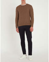 Thumbnail for your product : Ralph Lauren Purple Label Cable-knit cashmere jumper