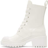 Thumbnail for your product : Marc Jacobs White Bristol Laced Up Boots