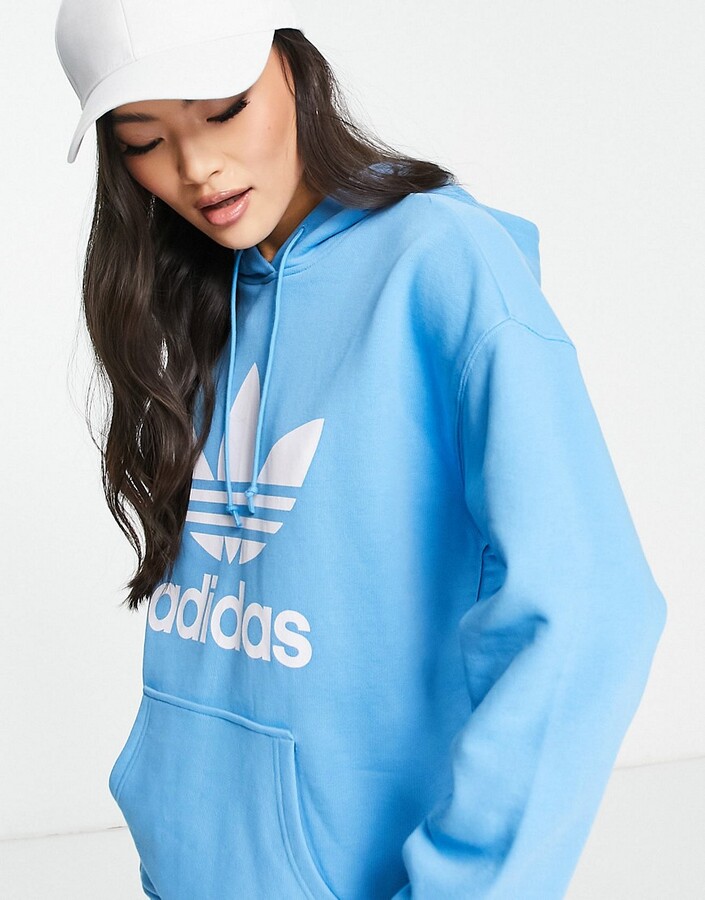 sky blue adidas sweatshirt