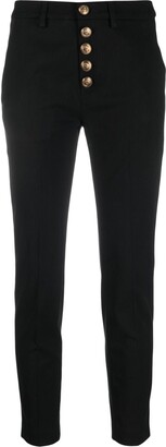 Dondup Buttoned-Up Slim-Fit Trousers