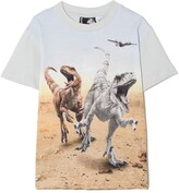 Thumbnail for your product : Molo dinosaur-print organic cotton T-shirt