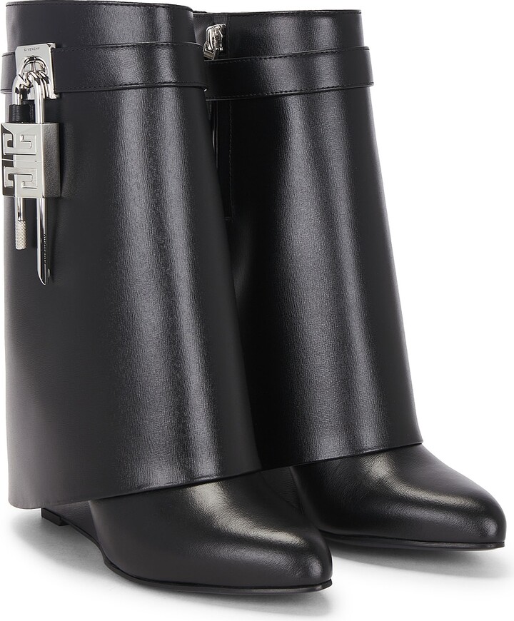 Givenchy Shark Lock Pant Ankle Boot in Black