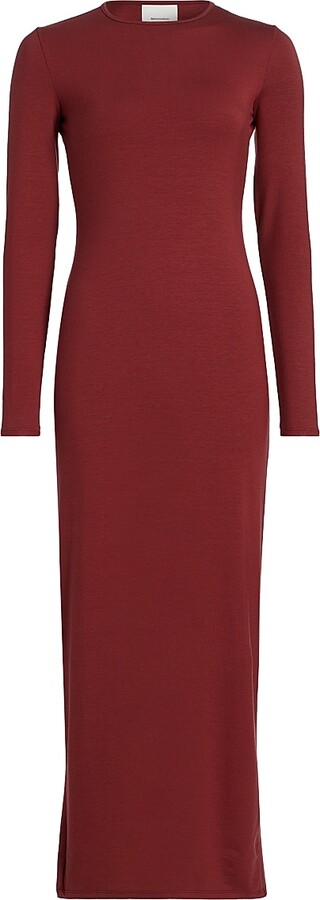 Reformation Women's Tommie Knit Maxi Dress - Chianti - Size XS