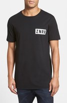 Thumbnail for your product : Zanerobe 'Flintlock - Bloc' Long Line Graphic T-Shirt