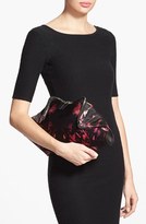 Thumbnail for your product : Alexander McQueen 'De Manta' Night Flowers Print Clutch