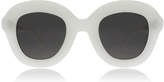 Celine Lola Sunglasses White VK6 46mm 