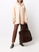 Thumbnail for your product : Nude Faux-Leather Slip-On Trousers