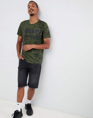 Dr. Denim Patrick t-shirt in green with logo